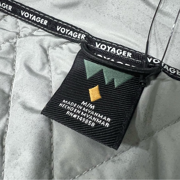 NWT Voyager Ladies' Quilted Lightweight Jacket Medium Light Green new - Picture 4 of 10